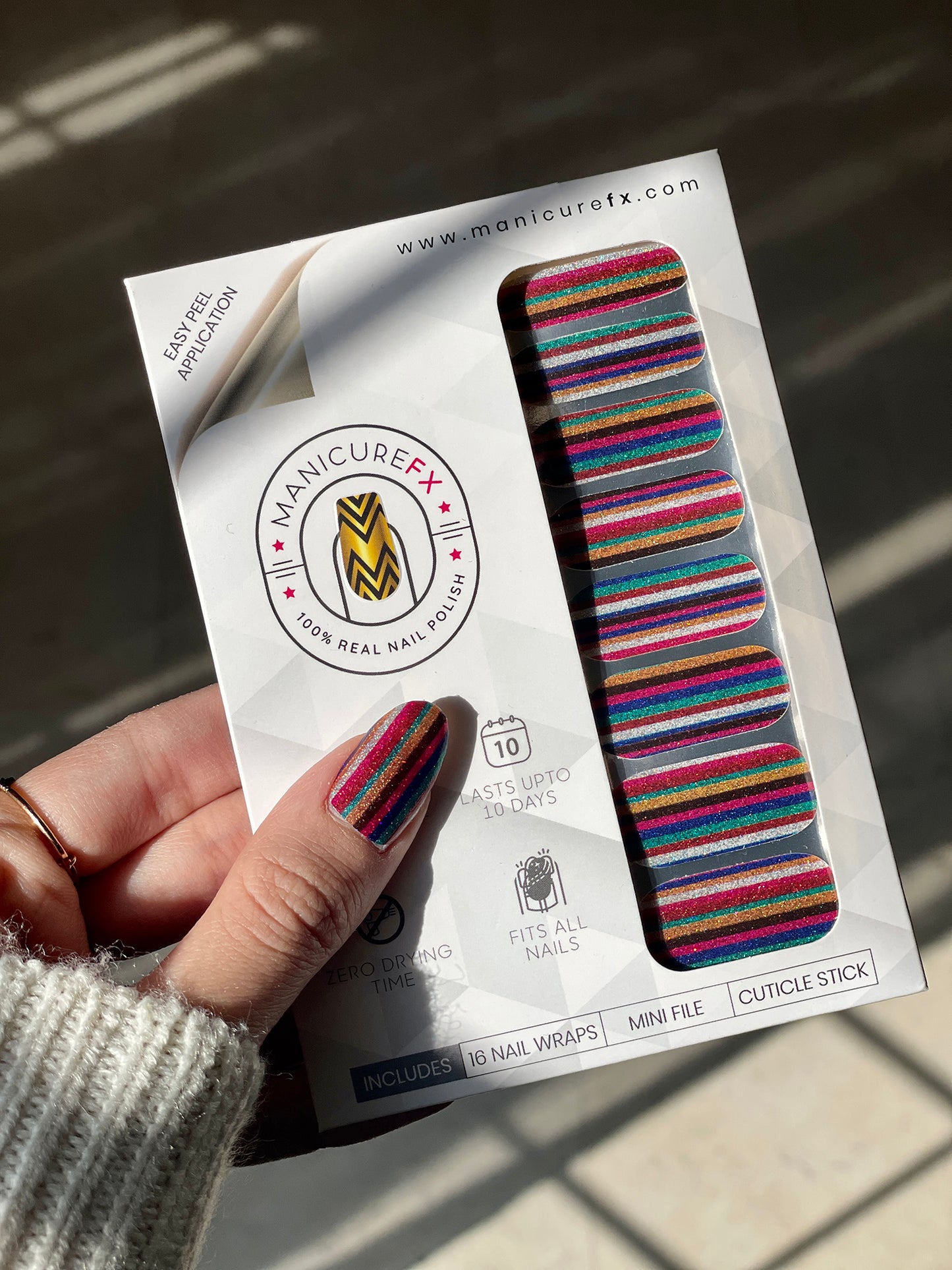 Shimmer Bands - Nail Wraps (Standard)