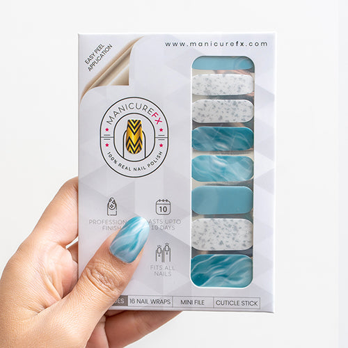 Spray Of Ocean - Nail Wraps (Standard)