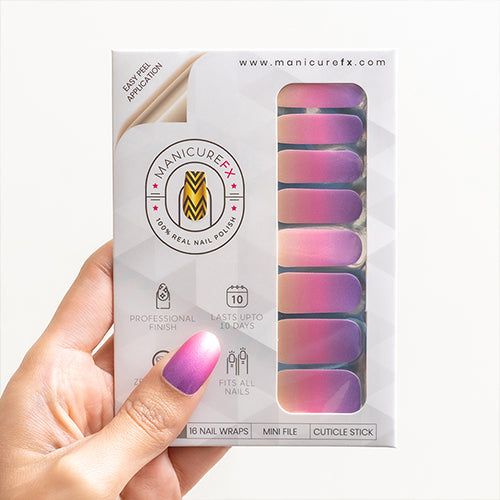 Fuchsia Flair - Nail Wraps (Standard)