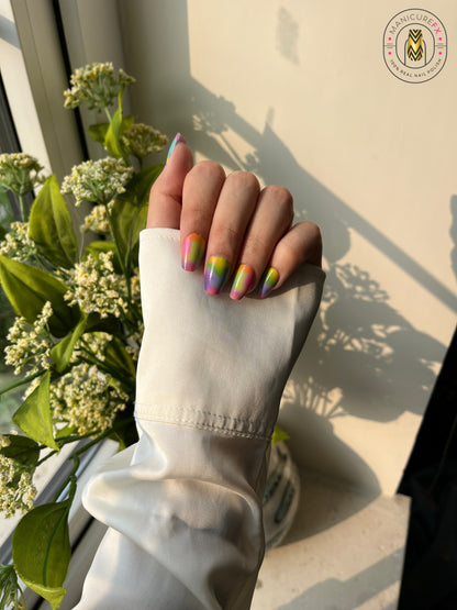 Chromatic Clouds - Nail Wraps (Standard)