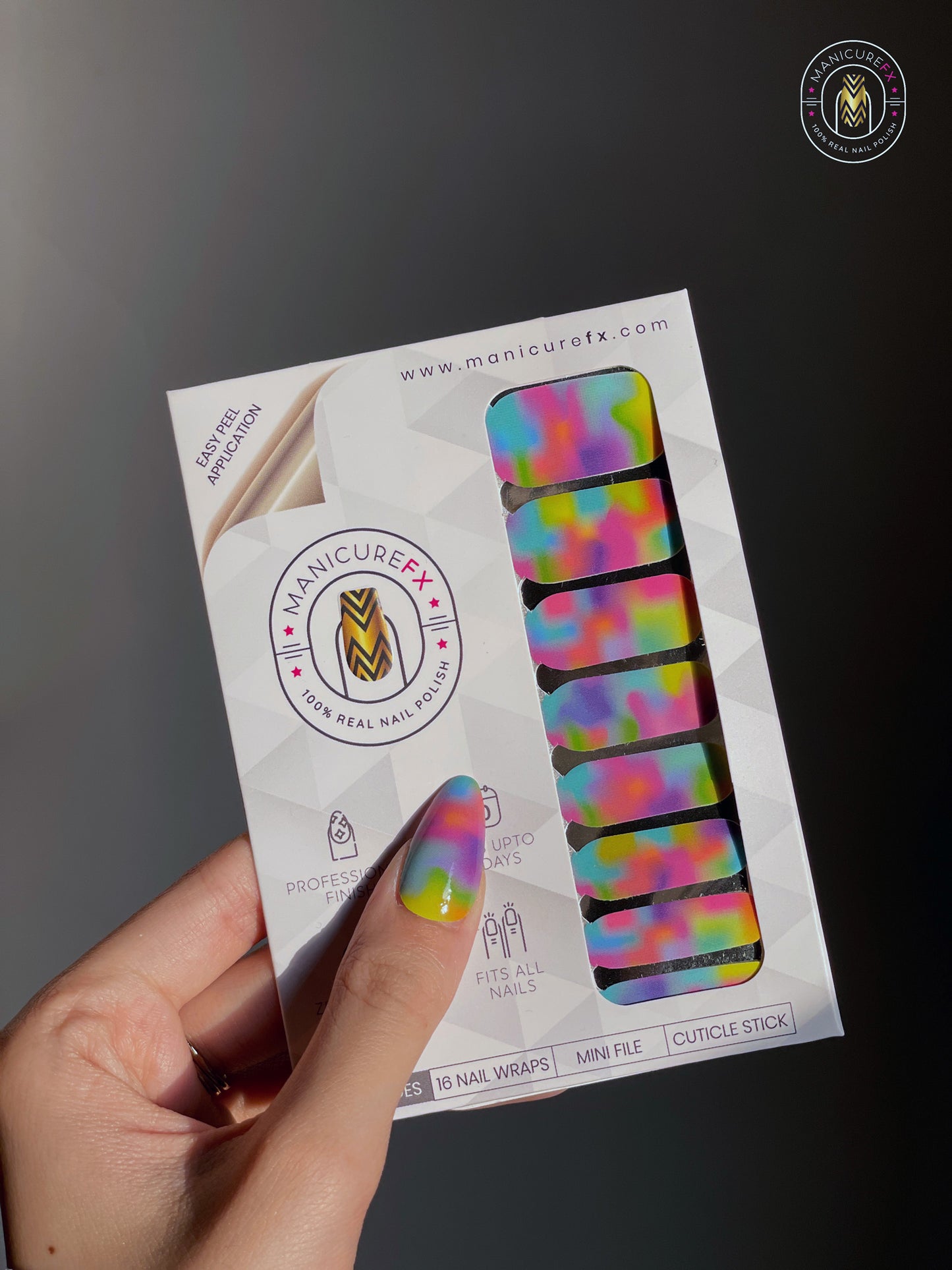 Chromatic Clouds - Nail Wraps (Standard)