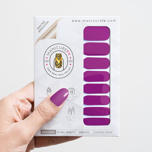 Dusky Lavender - Nail Wraps (Standard)