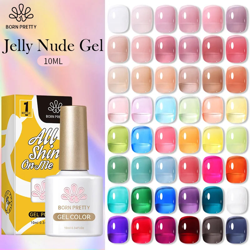 Jelly Gel Nude Nail Polish (10ml)