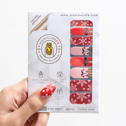 Frosted Noel - Nail Wraps (Standard)