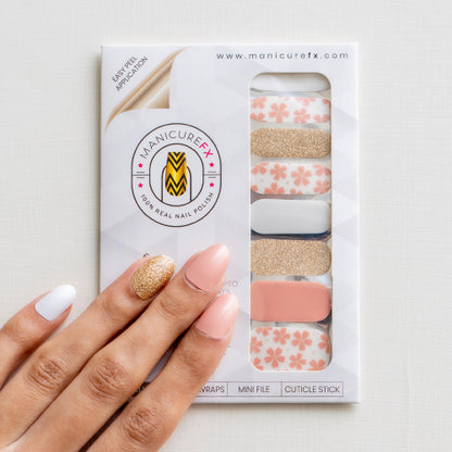 Floral Tips - Nail Wraps (Standard)